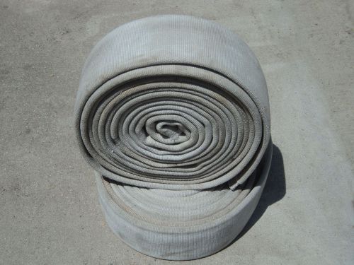 Firehose 24 ft 4.375” wide, 2.5” id, double jacket, boat dock bumper chafe guard for sale