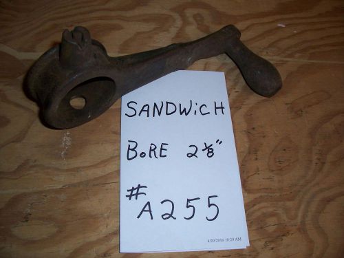 SANDWICH Hand Starting Crank Hit Miss Oiler Magneto Old Vintage Gas Engine A255