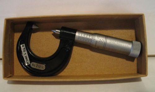 Starrett No. 577P Point Micrometer