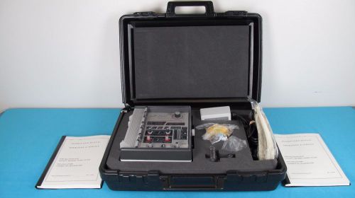 Impact uni vent 750 portable ventilator emergency ems emt, kit with case for sale