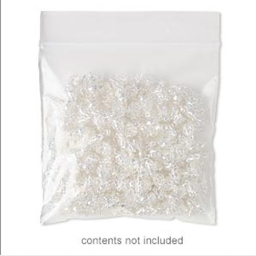 100 Plastic AntiTarnish Ziplock Bags 4x4 Clear 2Mil NEW