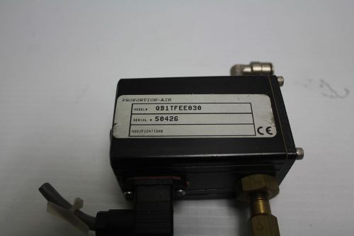 Proportion Air QB1TFEE030 Single Loop Electro-Pneumatic Valve Used