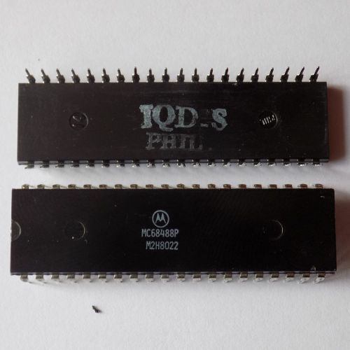 1x MC68488P  IC DIP-40