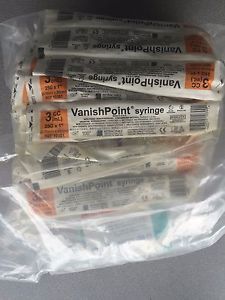 Retractable Technologies VanishPoint syringe Kit, 3ml (100 Count)   REF 10391
