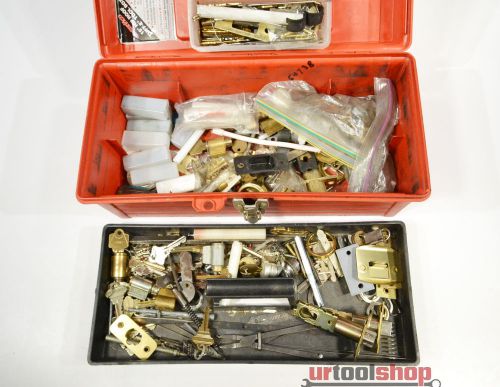 Lot of assorted locksmith parts &amp; tools tumbler pins 0280-66 for sale