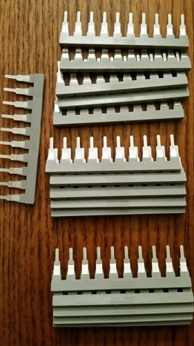 PHOENIX CONTACT, EBS 10-8, LOT OF 16 PCS ,INSERTION BRIDGE, 10 PT FREE SHIP