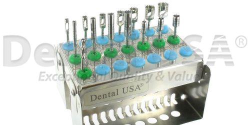 Dental USA TREPHINE BUR &amp; TISSUE PUNCH KIT CODE-1931 (16 PCS)