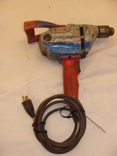 MILWAUKEE 1610-1 1/2 in. COMPACT DRILL 650 RPM. USED. CORDED ELECTRIC DRILL