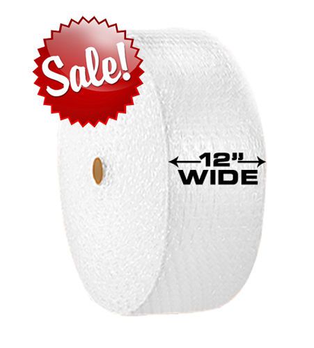 3/16&#034; x 350&#039; ft bubble roll small bubbles 12&#034; wide (vhigh quality) cushion wrap for sale