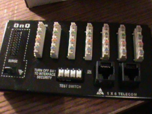 On·Q 6-Location Phone Module, part #1267062-01-V1 1-in/6-out