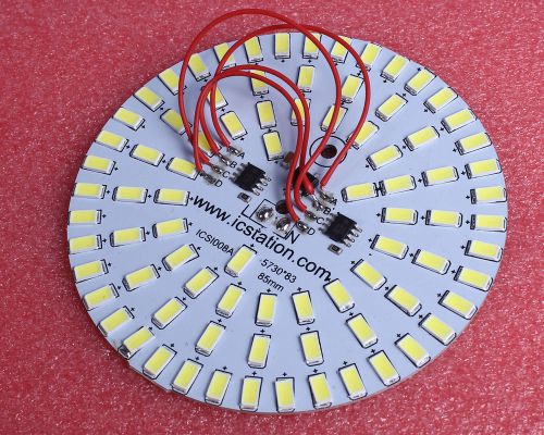 5730 Pure White 30W 220V 85mm  LED Light Emitting Diode SMD