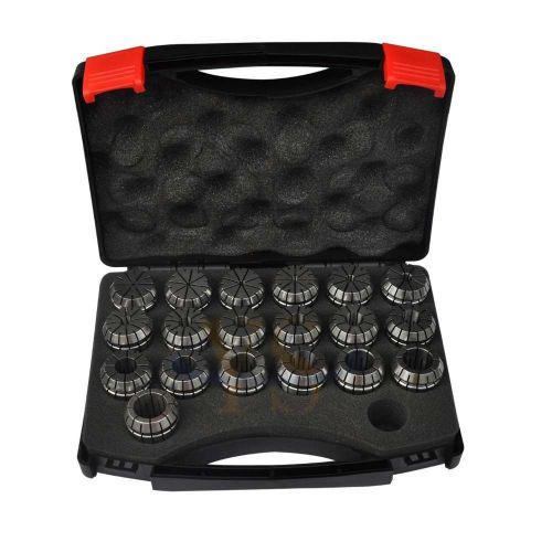 New 19 PCS  ER32 SPRING COLLETS SET (Range 2mm-20mm) ER32 Collet Chuck CNC Mill