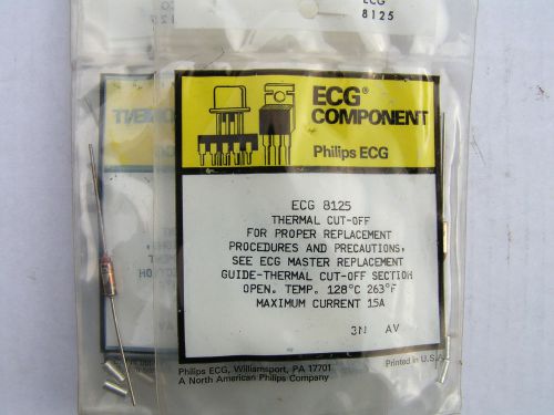 Philips ECG 8125 Thermal Cut-Off NEW!!! Free Shipping