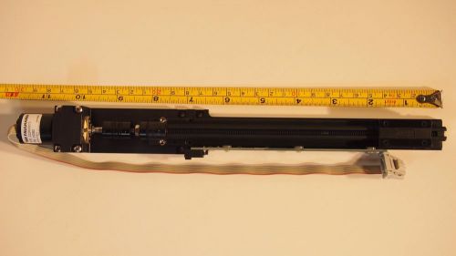 KERK Linear Slide RGS04 + FAULHABER Minimotor 2224U012SR, 20/1 gearhead, 293 mm