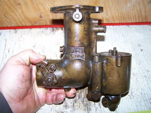 Old stromberg m3 brass early tractor carburetor hit miss gas engine steam nice!! for sale