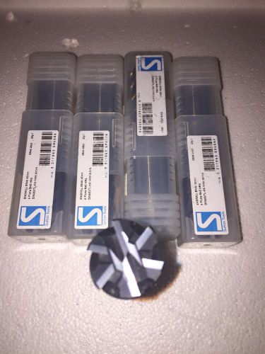 Carbide end mill 25 mm  6 flute, pack of 5 for sale