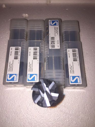 Carbide end mill 25 mm  6 flute, pack of 5