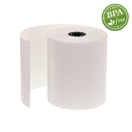 Royal 3-1/8&#034; x 230 Thermal 1 Ply Register Rolls, Package of 50, RR7313-230SP