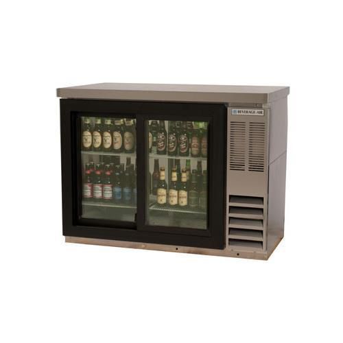 Beverage air bb48gsy-1-s-27 refrigerated backbar storage cabinet for sale