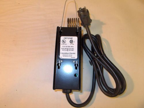Used Columbus Electric CKT121AF Line Voltage Thermostat PRD2250