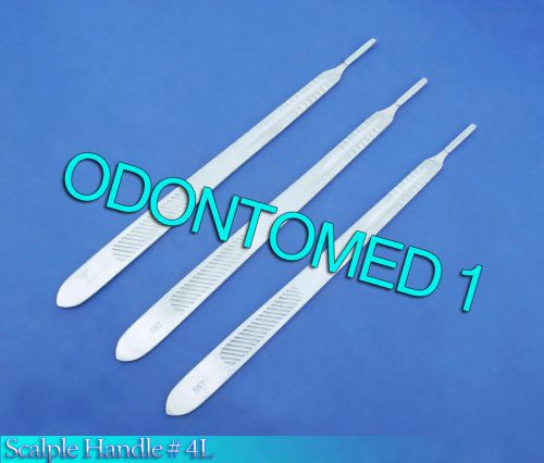 3 Scalpel Handle #4L Surgical ENT Veterinary Instruments