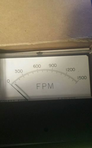 General Electric 1500 FPM Panel Meter