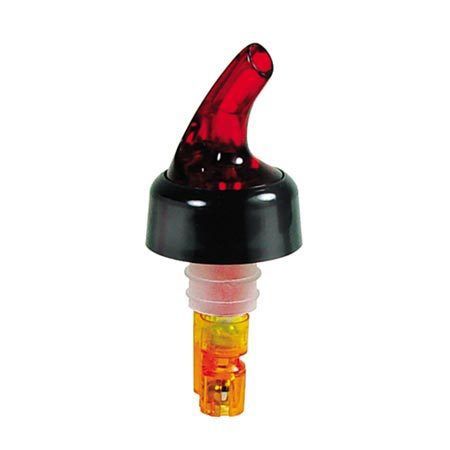 Co-rect P20010, 0.5-Ounce Orange Base Red Nozzle and Black Collar Pourer, 12 –Pi