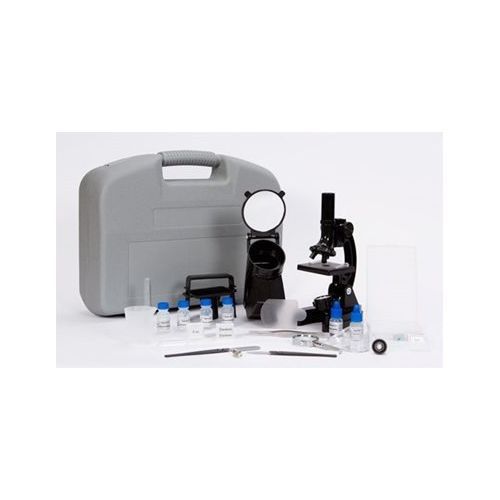 Vivitar 100-piece microscope set 3-in-1 300x/600x/1200x viv-mic-4 [toy] for sale