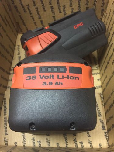 New!  HILTI 36 Volt 3.9 Ah Li-Ion Battery