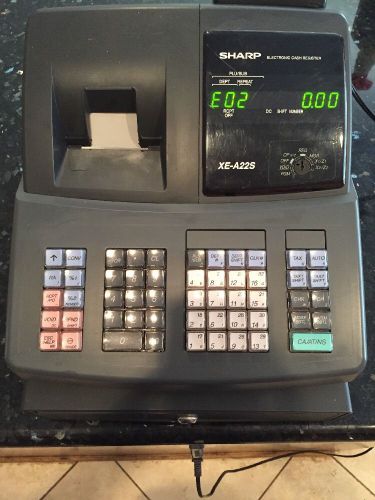 Sharp XE-A22S Electronic Cash Register