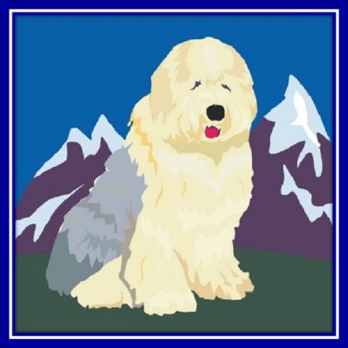 30 Custom Sheep Dog Personalized Address Labels