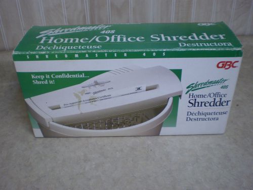 GBC SHREDMASTER 40S STRAIGHT CUT SHREDDER W/ ADJUSTABLE ARM HOME OR OFFICE