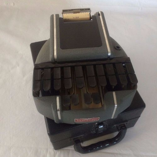 Vintage Stenograph Machine Court Reporting