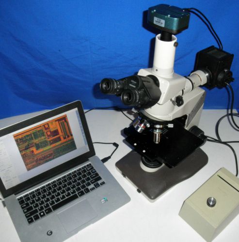 Nikon Labophot 2 M Nomarski DIC Metallurgical Trinocular Microscope