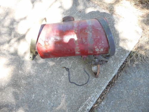 Antique Vintage LAUSON Gas Tank w/Mounting Straps came off a Model TLC-349