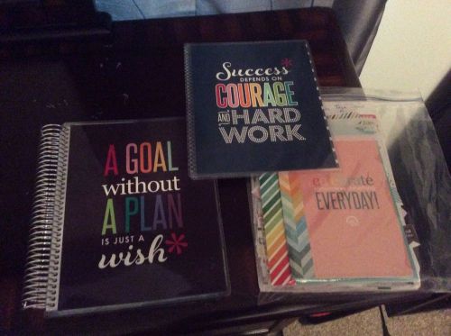 Erin Condren 2016 Vertical Life Planner July-December Plus Lots Of Extras!!!