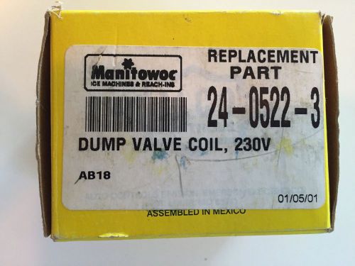 MANITOWOC 24-0522-3 DUMP VALVE COIL 230v