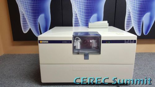 2008 sirona cerec 3 compact milling unit only 132 mills! for sale