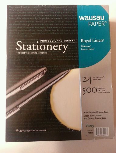 Royal Linen Finish Professional Series Stationery Acid-and Lignin Free Laser Ink