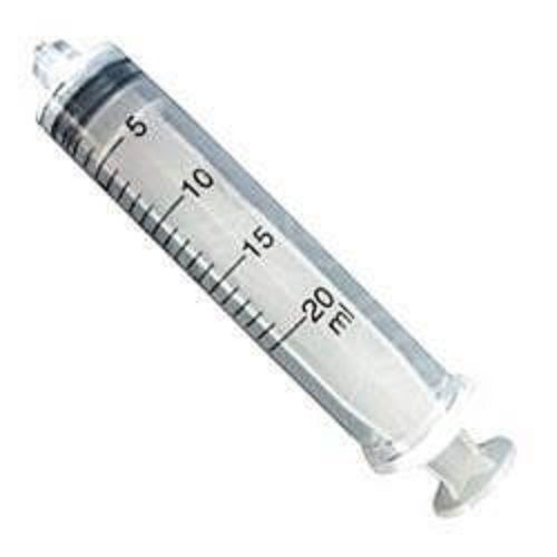 5 pack - 20cc global syringes only with luer lock 20ml sterile without needle for sale