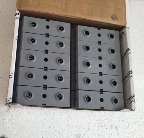 BOX (10) ABB Entrelec MB10/22.SFL 1SNA116303R2400 Screw Clamp Terminal Blocks
