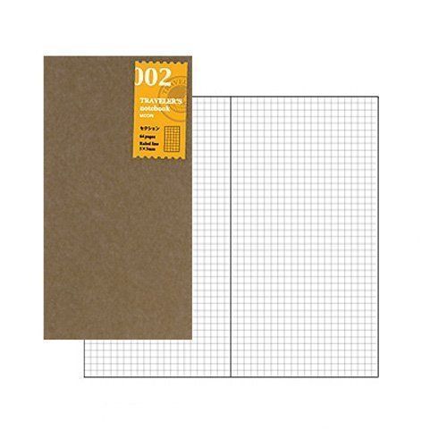 Midori Traveler&#039;s Notebook (refill 002) grid
