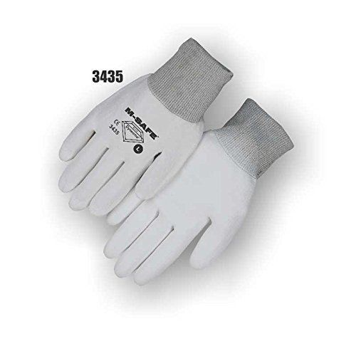 Majestic Glove 3435/M Dyneema Polyurethane Palm Coated Gloves, 13 Gauge,