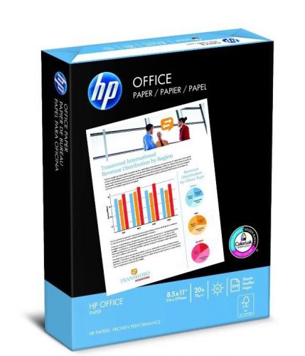 HP Office Ultra White 20lb, 8 1/2 x 11, 92 Bright 500 Sheets/1 Ream (112101)