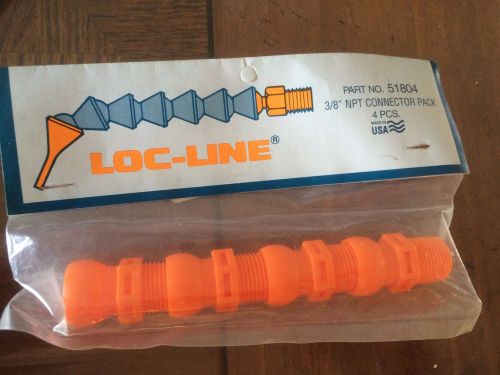 LOC-LINE 3/8&#034; Connector 4 Pack #51804