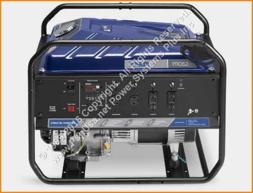 Kohler gas power pro5.2 generator 5.2kw gasoline portable backup 120v 12v honda for sale