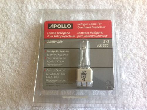 Apollo Halogen Lamp Bulb For Overhead Projectors 360W/82V EYB 31270 NEW! SEALED!