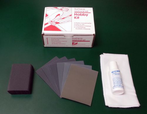 Micro-mesh restoral hobby kit for plastic,wood,metal &amp; painted surface restore for sale