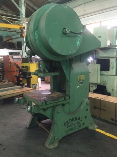 60 ton federal obi. punch press no. 55 (29458) for sale