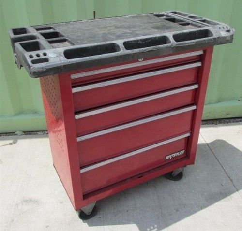 Waterloo shop series 5 drawer portable roll away tool box cabinet for sale